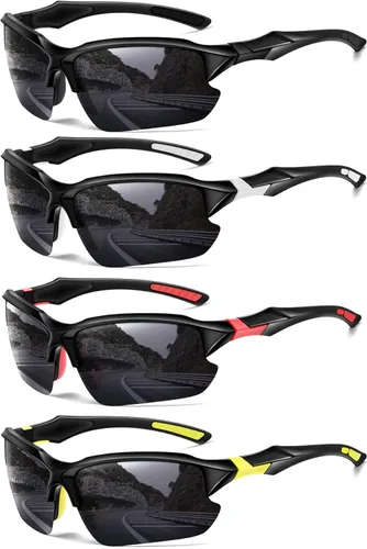 Miniatura 10 de Sports Polarized Sunglasses for Men Cycling Running Fishing UV Protection Sun Glasses Lightweight Half Frame Goggles