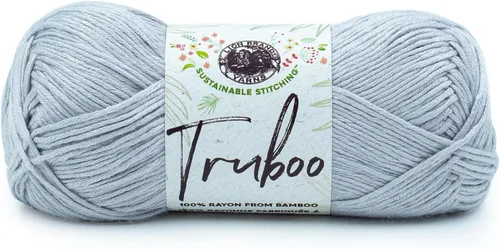 Miniatura 63 de (1 Madeja) Lion Brand Yarn Truboo Yarn, Aguamarina
