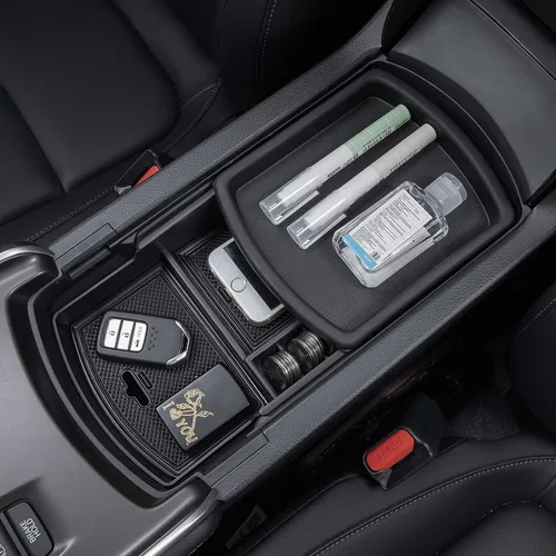 Miniatura 4 de PIMCAR Organizador de consola central para Honda Accord 2018 2019 2020 2021 2022 ABS - Caja de inserto de reposabrazos de material plástico, Accord