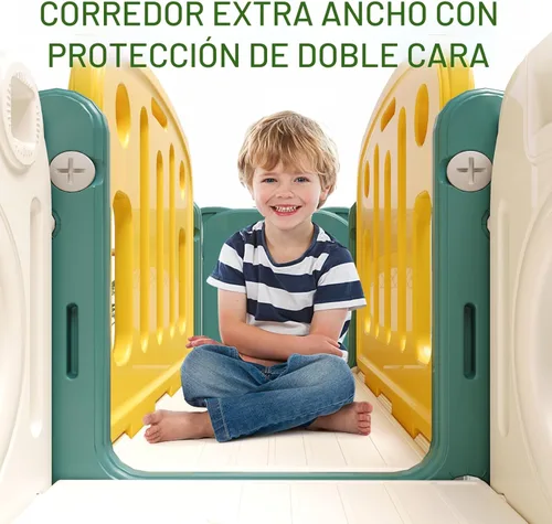 Miniatura 7 de MOCUTEEN Juego de escalador y tobogán 8 en 1 para niños pequeños con aro de baloncesto - Zona de juegos para interiores y exteriores, centro de Verde