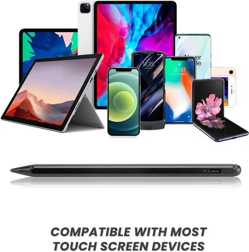 Miniatura 3 de Lápiz óptico para portátil HP Envy X360 Convertible 2 en 1 (15.6 pulgadas), control táctil digital activo y bolígrafo recargable tipo C para HP Envy