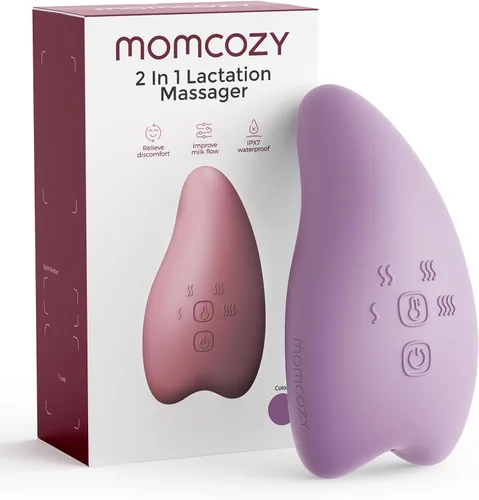 Miniatura 15 de Momcozy A1Pro - Masajeador de lactancia, vibración profunda y calentamiento rápido para alivio de obstrucciones y bombeo eficiente, esenciales