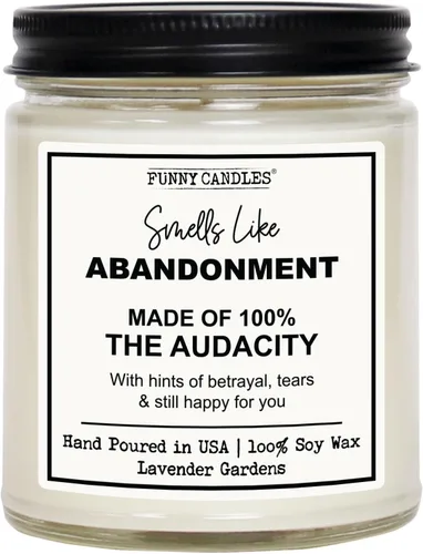 Miniatura 9 de Velas divertidas para regalo de despedida de colega para mujeres, hombres - “¡Felicidades! Lo lograste” – Aroma a lavanda y vainilla, vela de tarro