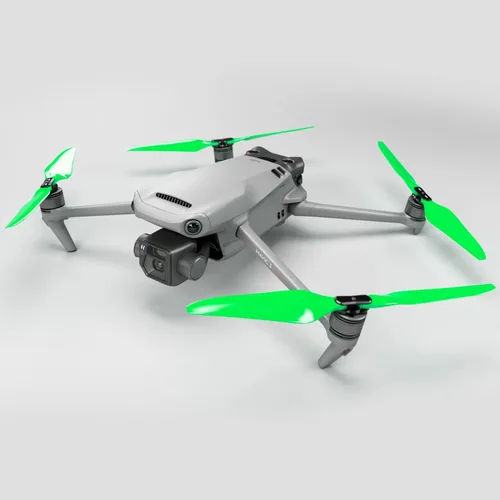 Miniatura 3 de Master Airscrew Hélices Stealth para DJI Mavic 3 y Mavic 3 Pro/Cine/Enterprise/Classic/3T/3M - Verde, 4 uds