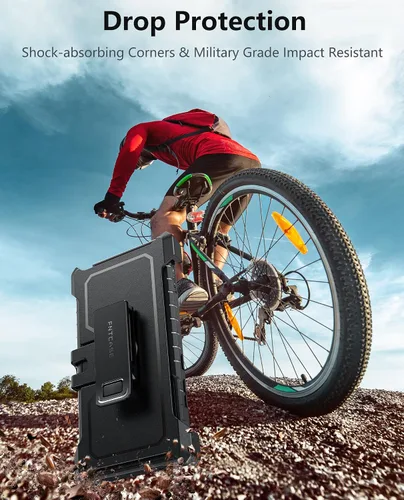 Miniatura 3 de FNTCASE Funda para Samsung Galaxy Note-20-Ultra: funda resistente de grado militar para teléfono celular con soporte Protector con Protección TPU