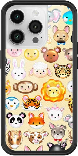 Miniatura 38 de Wildflower Carcasas – Compatible con iPhone 14 Pro Protector negro parachoques, certificado de prueba de caída de 6.5 pies, propiedad de mujeres