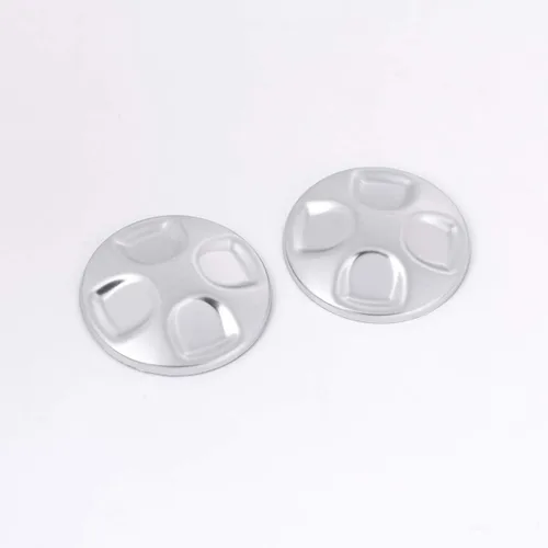 Miniatura 7 de Cubierta de botón de ajuste de asiento de coche cromada ABS para Alfa Romeo Giulia Stelvio 2017-2020