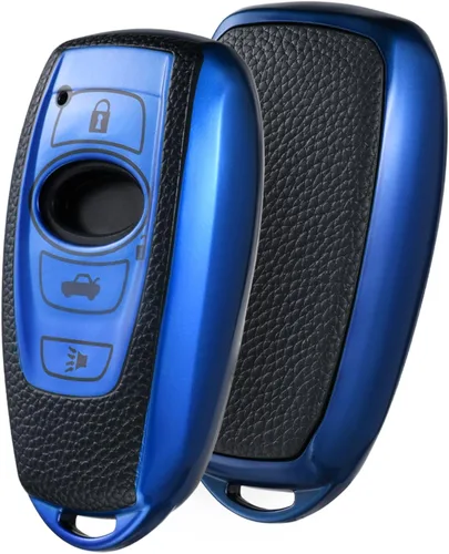 Miniatura 10 de ELOHEI Funda para llavero Subaru, accesorios para funda de llavero para Subaru Forester CrossTrek Outback WRX Ascent BRZ Impreza Legacy Premium Soft
