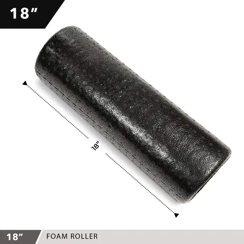 Miniatura 3 de Day 1 Fitness - Rodillos de espuma muscular de alta densidad – Rodillos de masaje deportivo para estiramiento, terapia física, tejido profundo