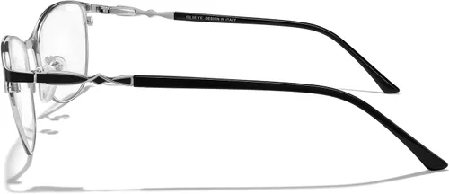 Miniatura 3 de Gafas de lectura de ojo de gato para mujer, estilo retro, para lecturas en computadora, con bisagras de resorte. negro-53