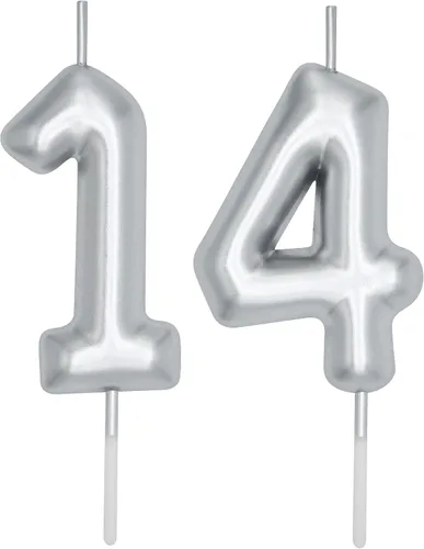 Miniatura 196 de DERVENTA Vela con números de 2.36 pulgadas, decoración perfecta para cumpleaños, brunch, postre, pastel, 1 pieza (número 0 rosa)
