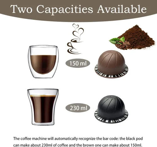 Miniatura 4 de 100 tapas de papel de aluminio para cápsulas Vertuo, láminas de papel de aluminio compatibles con cápsulas de café Nespresso 57mm