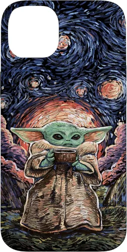 Miniatura 15 de Star Wars: The Mandalorian The Child Starry Night Style - Carcasa para iPhone 17