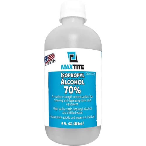 Miniatura 7 de MAXTITE Alcohol isopropílico 70% (1 galón (32oz, 4 paquetes))
