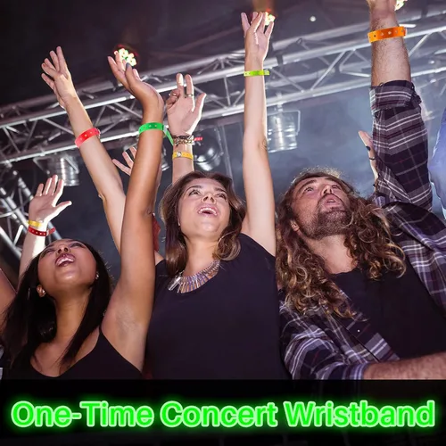 Miniatura 6 de Jetec 48 pulseras de PVC de plástico multicolor a granel para eventos, muñequeras de vinilo impermeables para fiestas en la piscina, eventos, banda