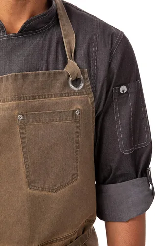 Miniatura 21 de Chef Works Delantal con pechera unisex Dorset Chefs