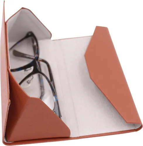 Miniatura 213 de Real Sic Funda para lentes de sol para hombres y mujeres, soporte magnético plegable para lentes de sol, inspirado en el color sólido
