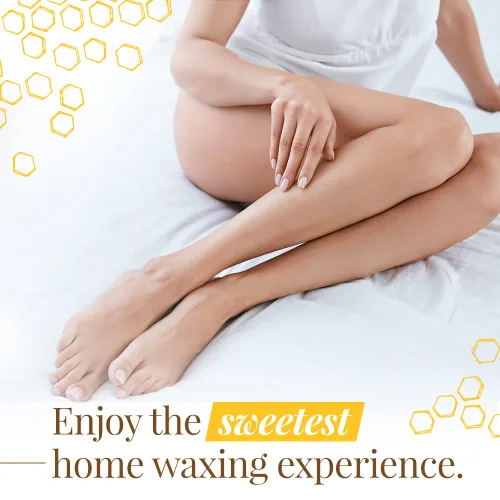 Miniatura 2 de GiGi Cera de uso múltiple Honee para microondas, cera suave y gentil para cara, brazos, piernas y cuerpo, kit fácil de depilación en casa para piel
