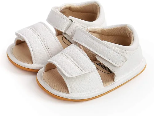 Miniatura 3 de RVROVIC Sandalias para bebés niños y niñas, zapatos de verano de primera calidad para exteriores, ligeras, suaves, antideslizantes, suela para niños