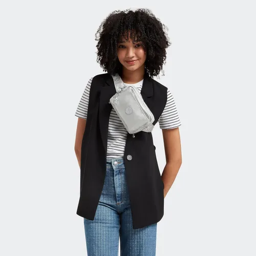 Miniatura 8 de Kipling Abanu - Bolso cruzado para mujer, ligero, cintura ajustable con bolsillos con cremallera de múltiples compartimentos