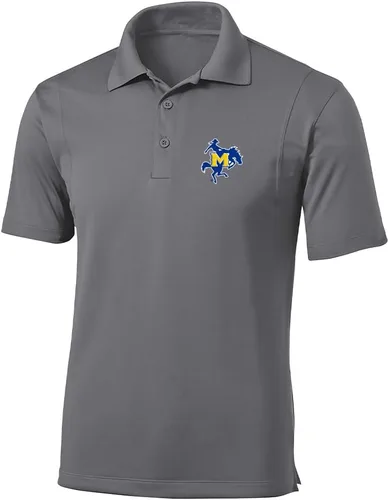 Miniatura 97 de Polo atlético de micro piqué NCAA para hombre Prime con cuello propio