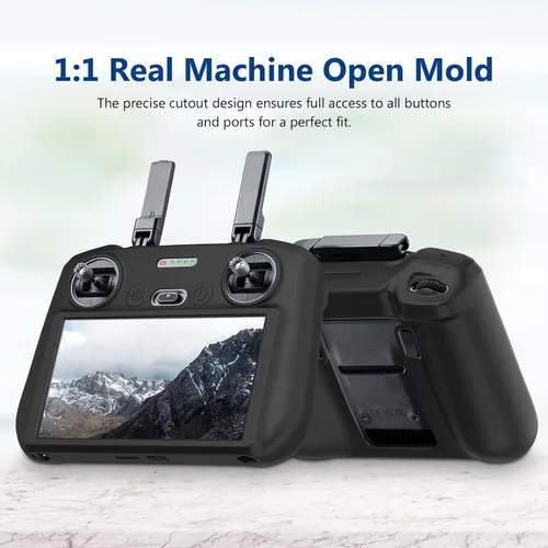 Miniatura 2 de Writiany Funda protectora de silicona RC 2, RC 2 Mini 4 Pro Controller Funda protectora para DJI Mini 4 Pro/DJI Air 3 Accesorios (negro)