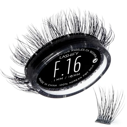 Miniatura 12 de Lashify Extensiones de pestañas esponjosas de 0.472 pulgadas (0.472 in), color negro, pestañas postizas fáciles de hacer tú mismo para añadir