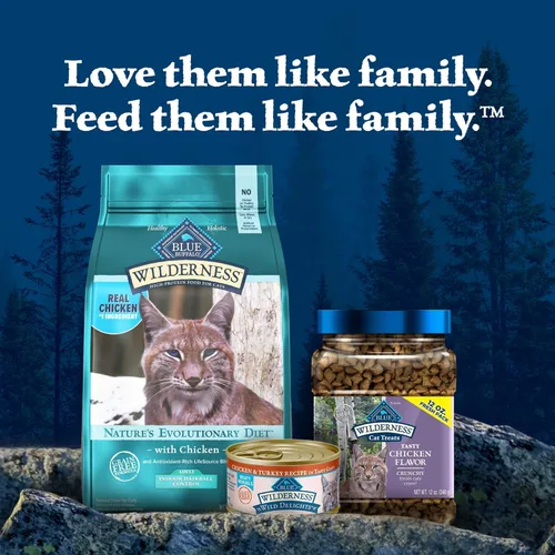 Miniatura 8 de Blue Buffalo Wilderness Natural Hairball Care Alimento seco para gatos de interior, fórmula alta en proteínas y sin granos, pollo, bolsa de 5 libras