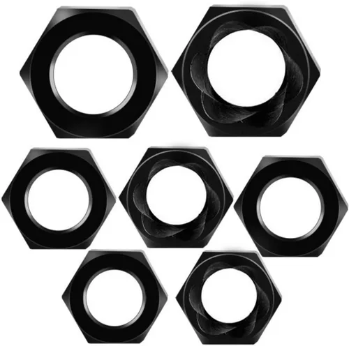 Miniatura 5 de Juego de 10 piezas de extractor de tornillos y tuercas de impacto, juego de extractor de tornillos y juego de herramientas extractoras de pernos