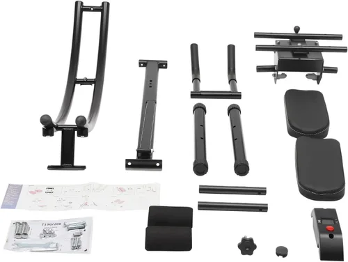 Miniatura 6 de Equipo de entrenamiento abdominal, máquina de abdominales para gimnasio en casa, máquina de ejercicio abdominal plegable y abdominal, máquina