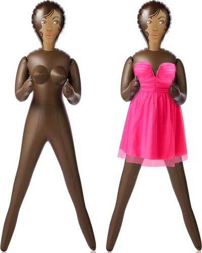 Miniatura 8 de Liliful Muñeca Hinchable de 59 Pulgadas, Figura de Tamaño Real Graciosa, Ideal para Regalo de Broma en Despedidas de Soltero, Accesorios