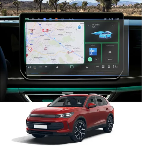 Miniatura 10 de CDEFG 2 protectores de pantalla para Volkswagen VW Tiguan 2025 2026 de 12.9 pulgadas para Volkswagen VW Tiguan 2025 2026, cubierta de pantalla Nano