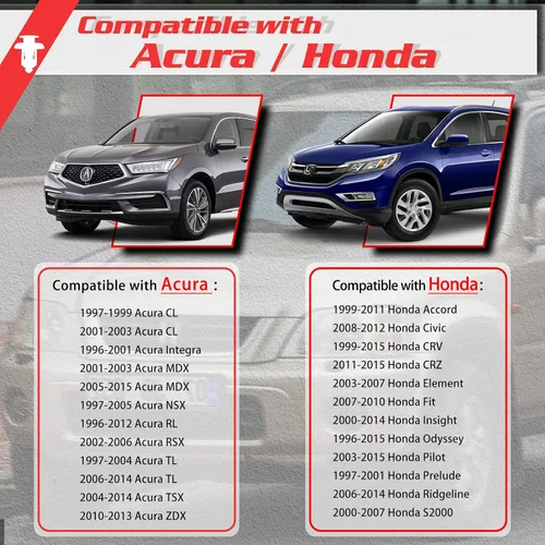 Miniatura 3 de OTUAYAUTO 100 piezas de clips para parachoques, clips de remplazo de forro de defensa de 10 mm para Honda Accord 1999-2011, clips de retenedores