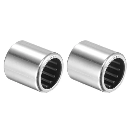 Miniatura 14 de uxcell Rodamientos de agujas SCE65 Diámetro de 3/8 pulgadas Diámetro 9/16 pulgadas OD 5/16 pulgadas de ancho de acero cromado extremo abierto 2pcs