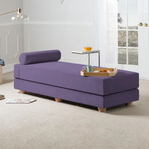 Miniatura 28 de Jaxx Alon Daybed - Tumbona plegable con colchón de espuma viscoelástica de primera calidad, tamaño Queen, fabricado en los Estados Unidos