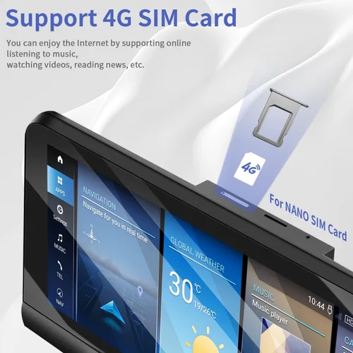Miniatura 4 de PEMP F30 Pantalla Android 1920x720 HD, Qualcomm 8 núcleos 4+64GB CarPlay Android Auto Utilice el Bluetooth OEM para obtener el sonido, para BMW F30