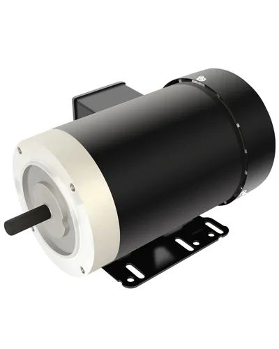 Miniatura 9 de Motor eléctrico, Motor compresor de aire 1HP, Motor de uso general de 1725 RPM, Motor trifásico 56C Marco 5/8 "Diámetro del eje de acero laminado