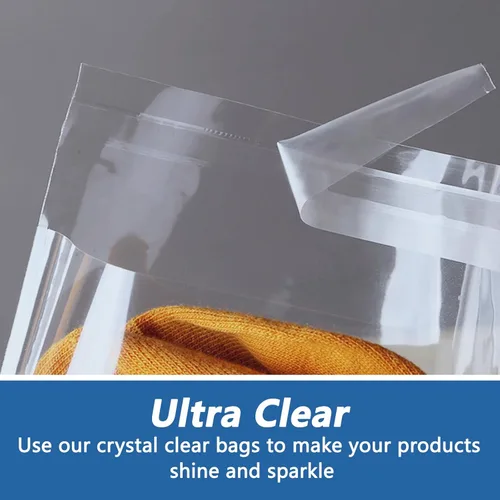 Miniatura 4 de WEPOLY - Bolsas de celofán pequeñas transparentes de 4 x 6 pulgadas (100 unidades) - Bolsas de polietileno de plástico para violonchelo