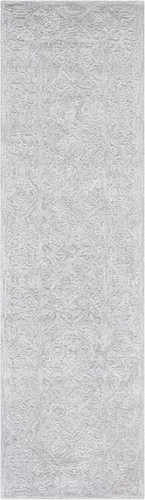 MARTHA STEWART x SAFAVIEH MSR3275F - Alfombra de lana hecha a mano para entrada, vestíbulo, sala de estar, dormitorio, 2 pies 3 pulgadas x 8 pies,