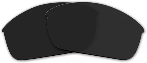 Miniatura 2 de ACOMPATIBLE Lentes polarizadas negras de repuesto para chaqueta Oakley Flak, Negro, S