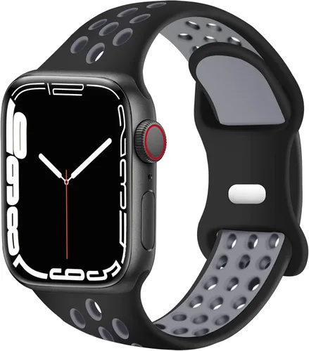 Miniatura 23 de Correas deportivas compatibles con correas de Apple Watch de 1.496 in 1.575 in 1.614 in 1.654 in 1.732 in 1.772 in 1.811 in 1.929 in, correa