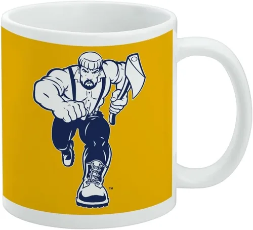 Miniatura 286 de GRAPHICS & MORE Taza de café de cerámica con logotipo secundario de la Universidad Bob Jones, tazas de regalo novedosas para café, té y bebidas Logo