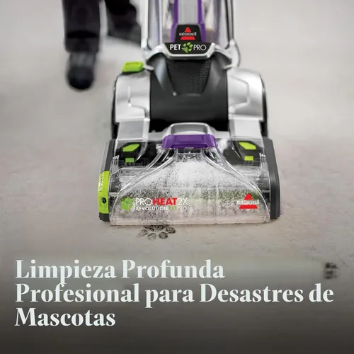 Miniatura 2 de BISSELL ProHeat 2X Revolution Pet Pro Plus, 3588F, limpiador profundo vertical, tiempo de secado de 30 minutos, Cepillo Dual Dirt Lifter, accesorio