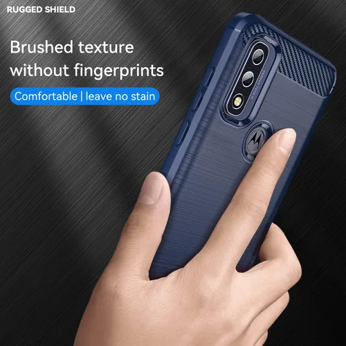 Miniatura 4 de Asuwish Funda de teléfono para Motorola Moto G Power 2022 5G/MotoG Pure 2021 con protector de pantalla y accesorios de celda MotoGPure GPure Azul