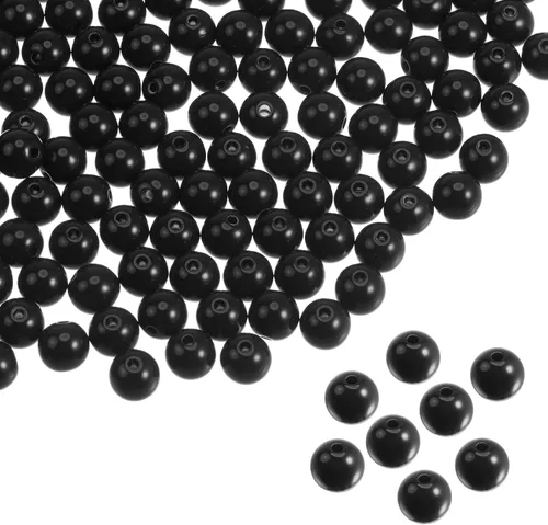 HARFINGTON 1700 cuentas redondas acrílicas de 0.315 pulgadas (0.315 in), cuentas sueltas de burbujas para manualidades, colores dulces surtidos para