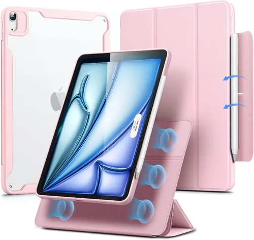 Miniatura 15 de ESR Funda para iPad Air de 11 pulgadas M3/M2 (2025/2024), Funda para iPad Air de 5ª/4ª generación (2022/2020) de 10.9 pulgadas con soporte