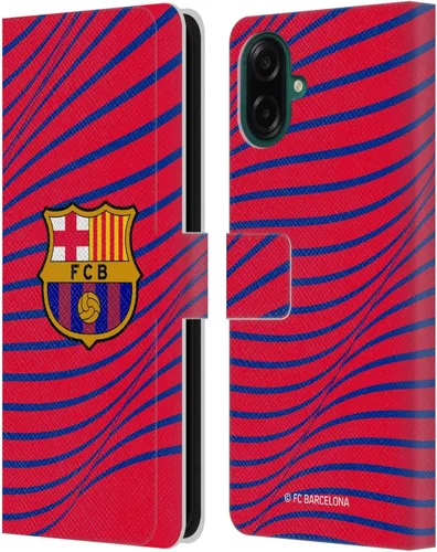 Miniatura 129 de Head Case Designs Funda de piel con licencia oficial del FC Barcelona Barca Crest Graphics para Samsung Galaxy A06 4G