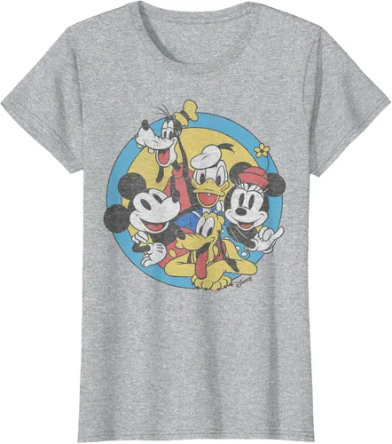 Miniatura 27 de Disney Camiseta retro de Mickey and Friends Group Shot