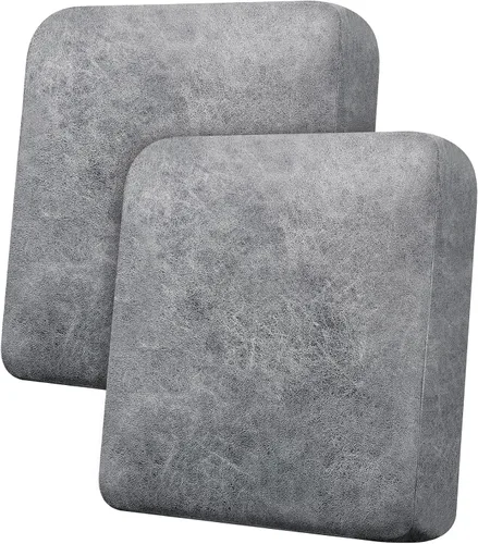 Miniatura 133 de Funda de cojín para sofá con aspecto de cuero, 1 unidad, elástica, para sala de estar, funda de cojín individual para sofá, protector de asiento