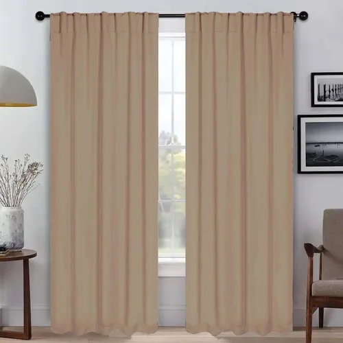 Miniatura 177 de Superior Cortinas Opacas, Oscurecimiento de Habitación, Dormitorio, Cortinas, Cocina, Acentos de Ventana de Sala de Estar, Bloqueo Solar, Térmico